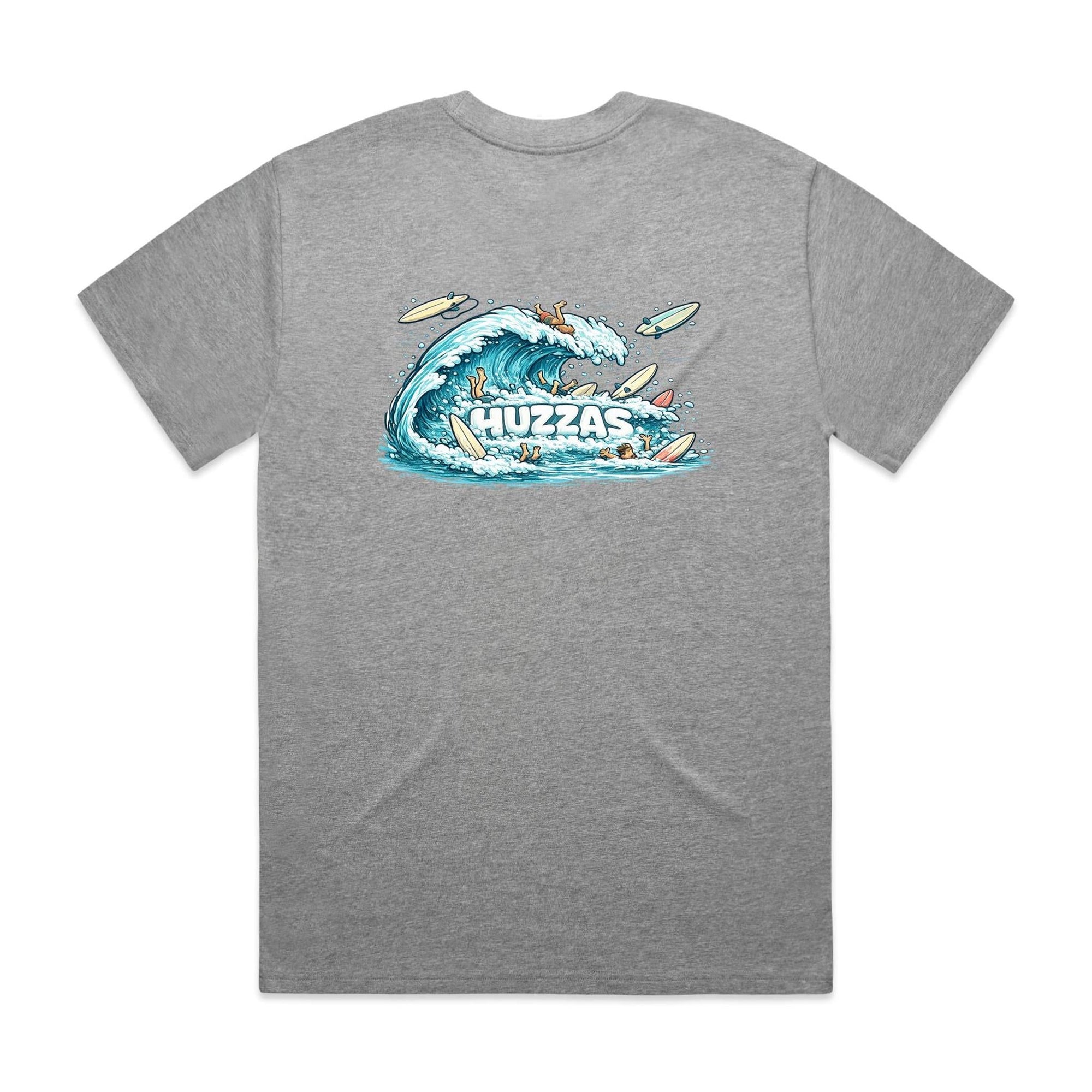 Huzzas LOL Tee — heavyweight unisex cotton surf t-shirt, Gracetown Western Australia