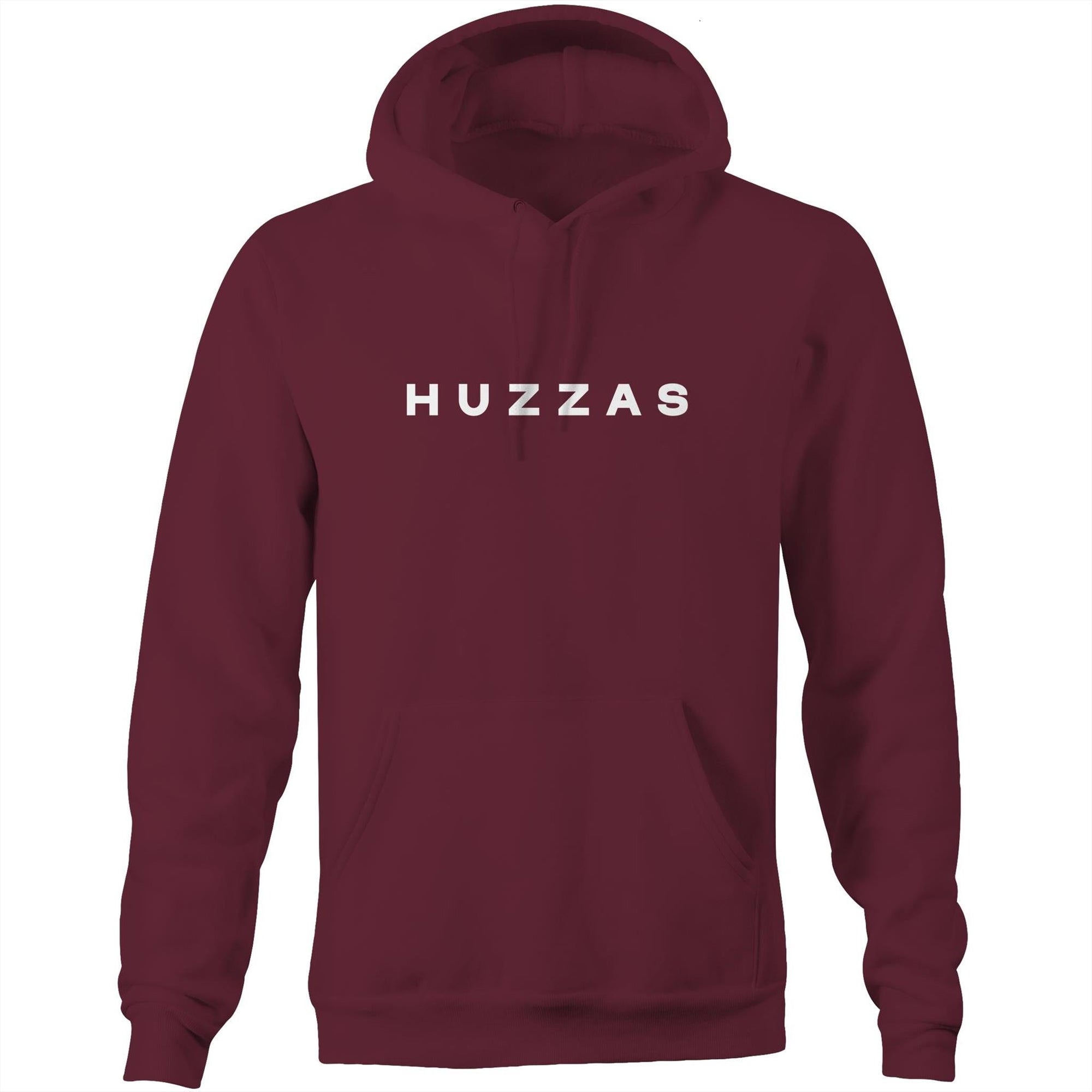 Huzzas Signature Series Hoodie — limited-edition unisex cotton hoodie with ocean photography