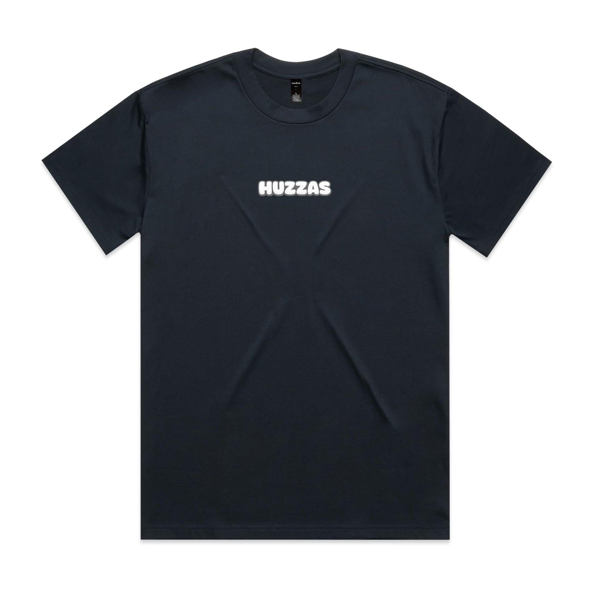 Huzzas LOL Tee — heavyweight unisex cotton surf t-shirt, Gracetown Western Australia