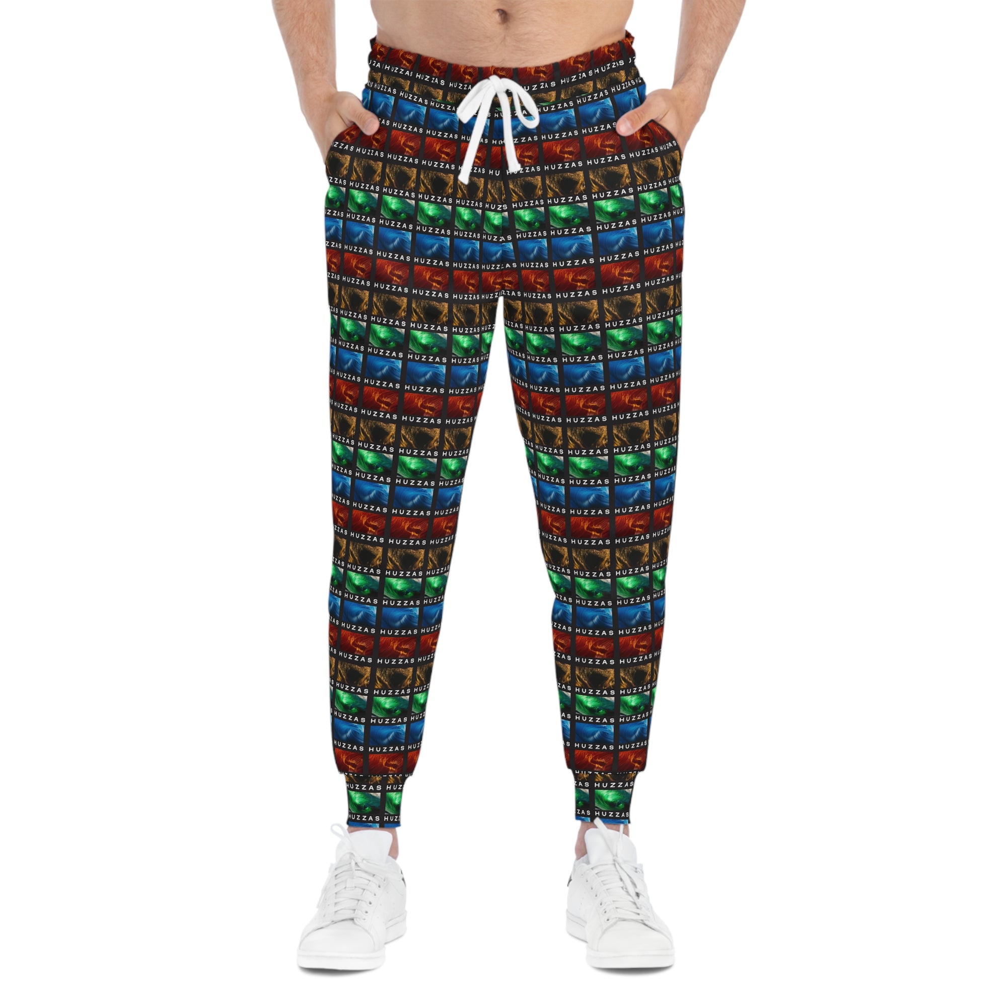 Colorblock Filmstrip All-Over-Print Joggers