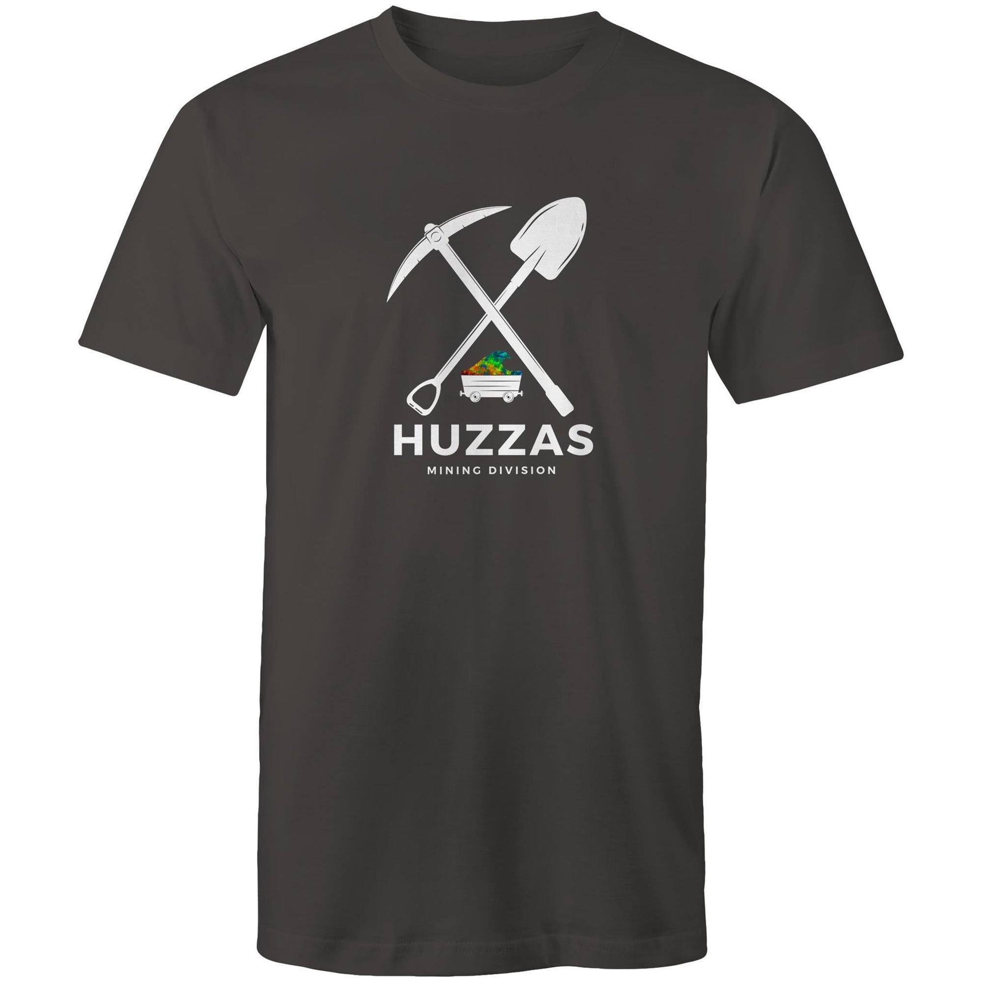 Huzzas Mining Division Opal Tee — unisex cotton t-shirt, Gracetown Western Australia