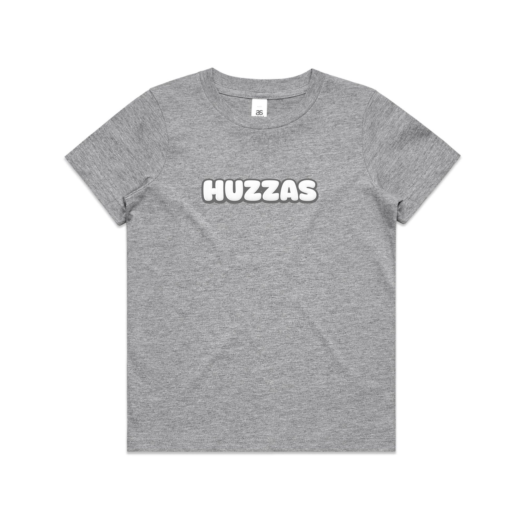 Huzzas Bubble Print Youth Tee — kids cotton t-shirt with bubble print, Gracetown WA