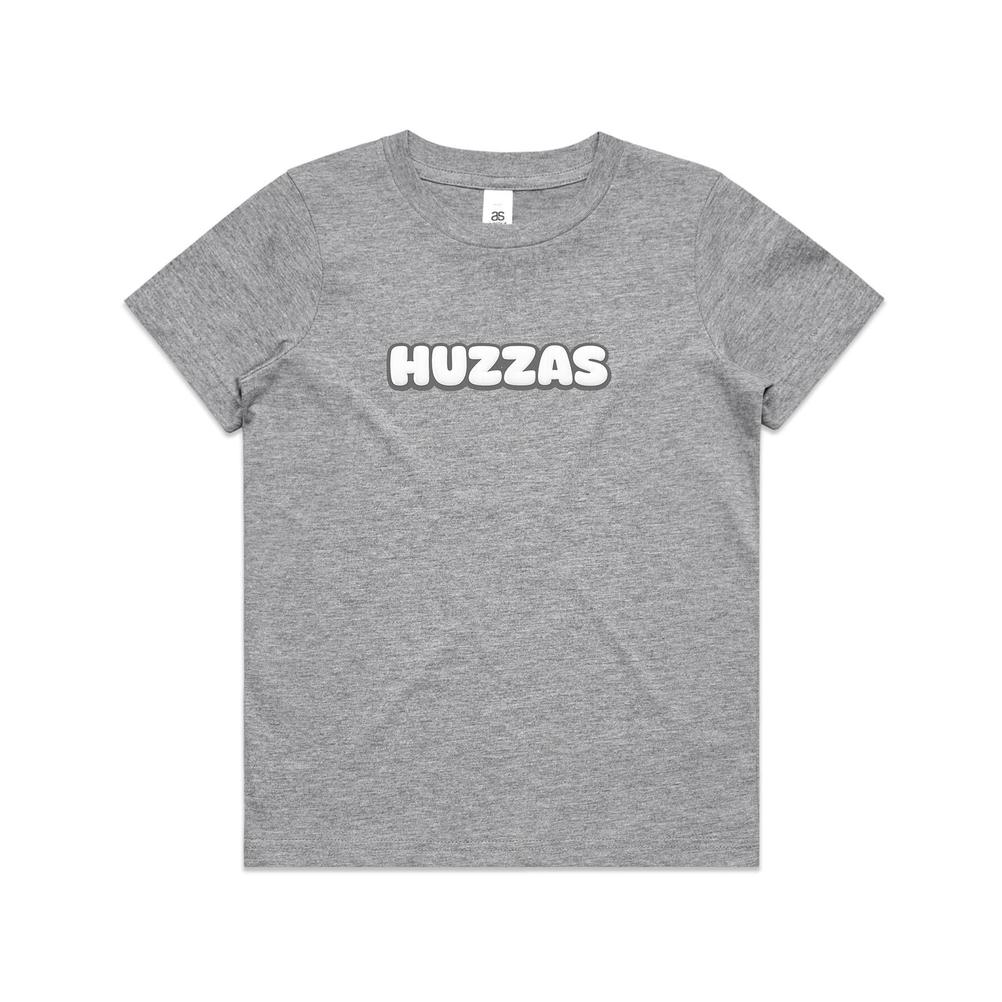 Huzzas Bubble Print Youth Tee — kids cotton t-shirt with bubble print, Gracetown WA