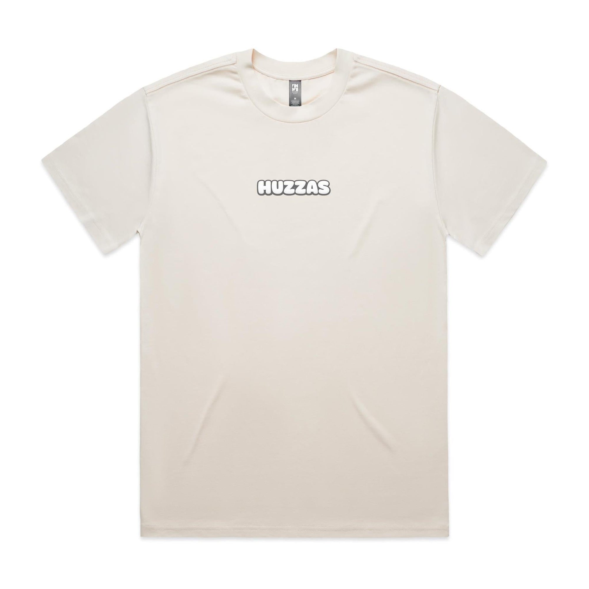 Huzzas LOL Tee — heavyweight unisex cotton surf t-shirt, Gracetown Western Australia
