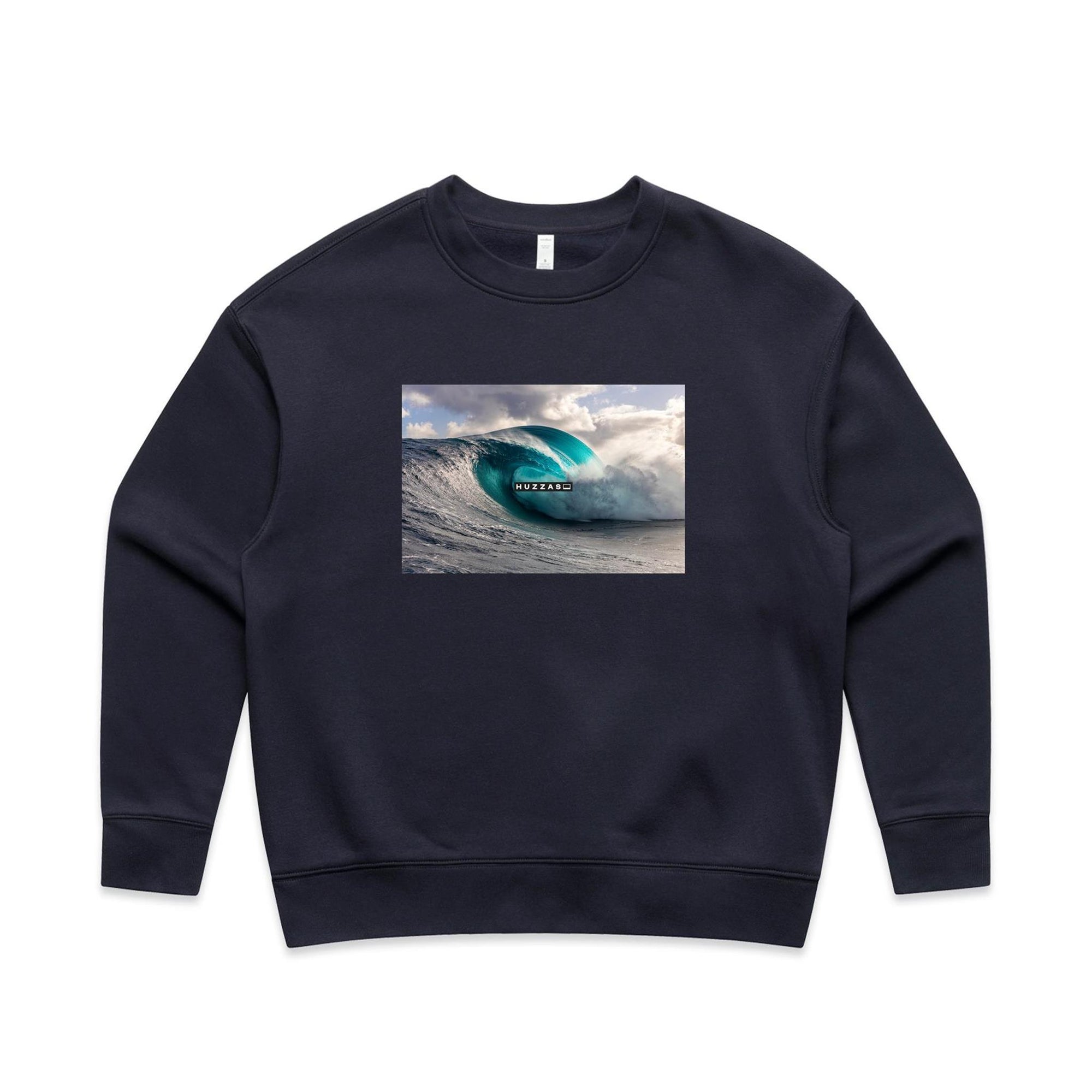 Huzzas Womens Barrel Crew