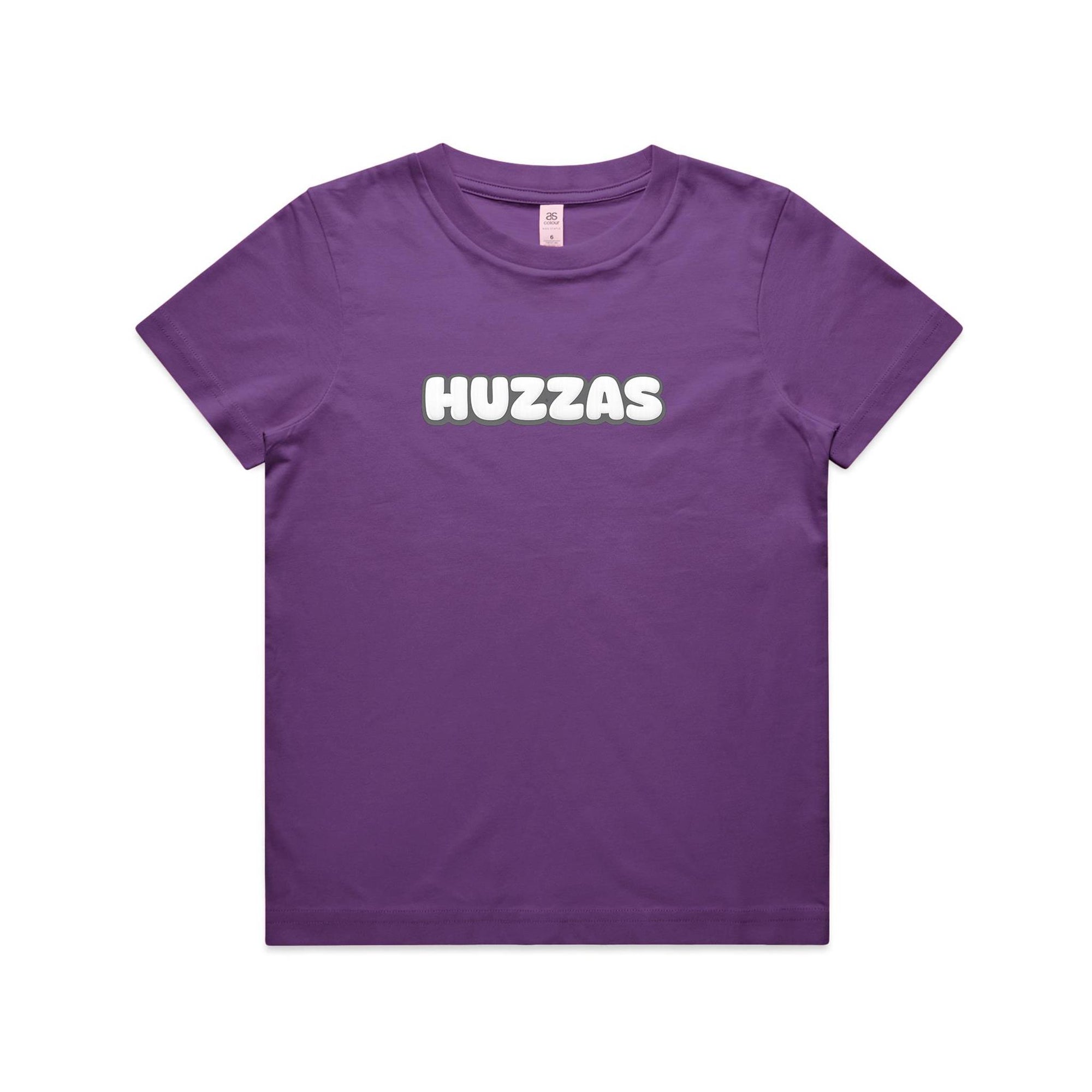 Huzzas Bubble Print Youth Tee — kids cotton t-shirt with bubble print, Gracetown WA