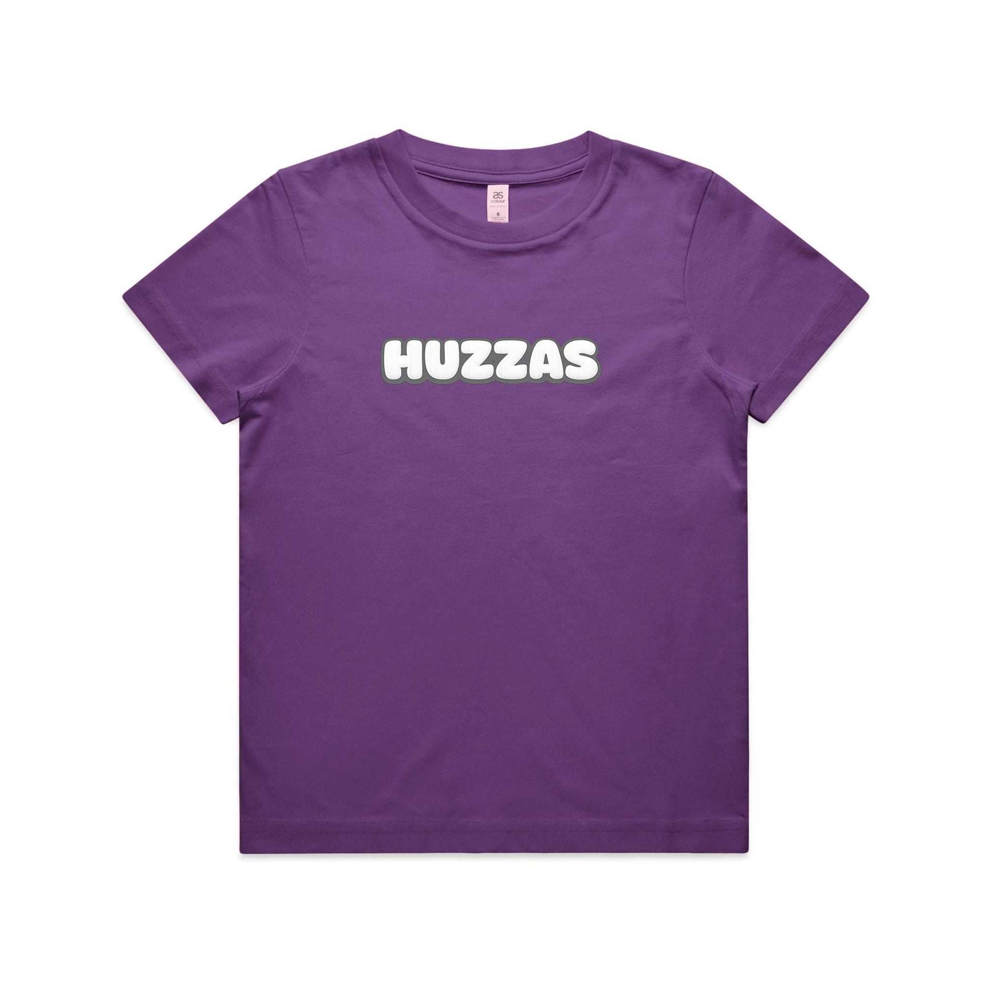 Huzzas Bubble Print Youth Tee — kids cotton t-shirt with bubble print, Gracetown WA